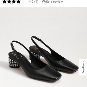 Sam Edelman TERRA GEM SLINGBACK KITTEN HEEL, size 8.5